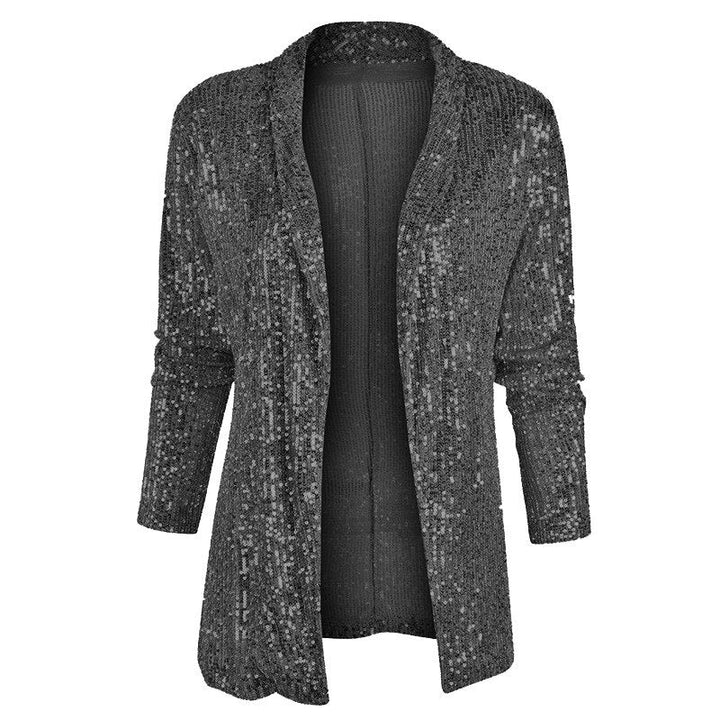 Beatrix – Blazer Vest | Sequin accents, sleeveless tailored look