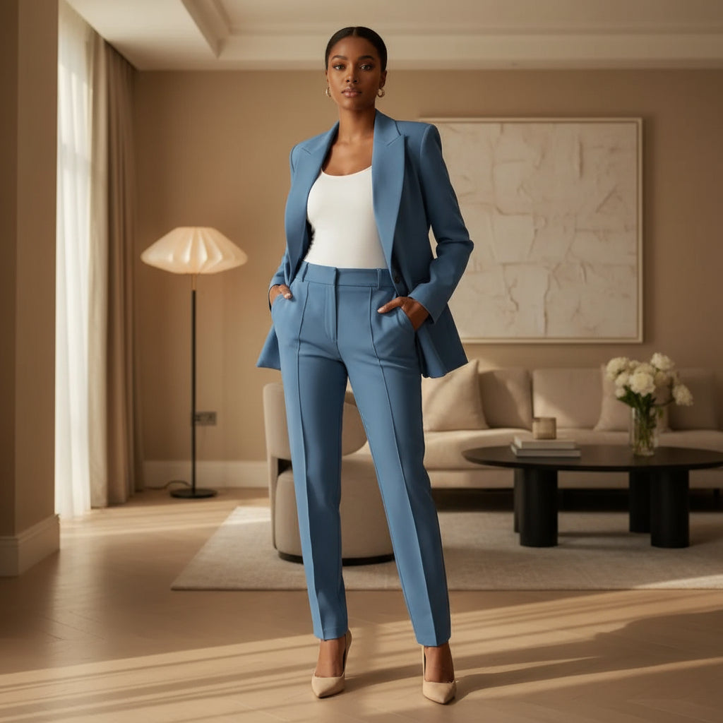 Marwelyn – Women’s Blazer and Trouser Set | Tailored fit, elegant cut