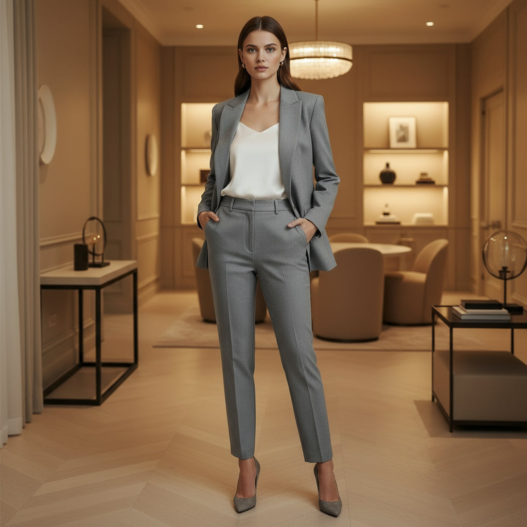 Marwelyn – Women’s Blazer and Trouser Set | Tailored fit, elegant cut